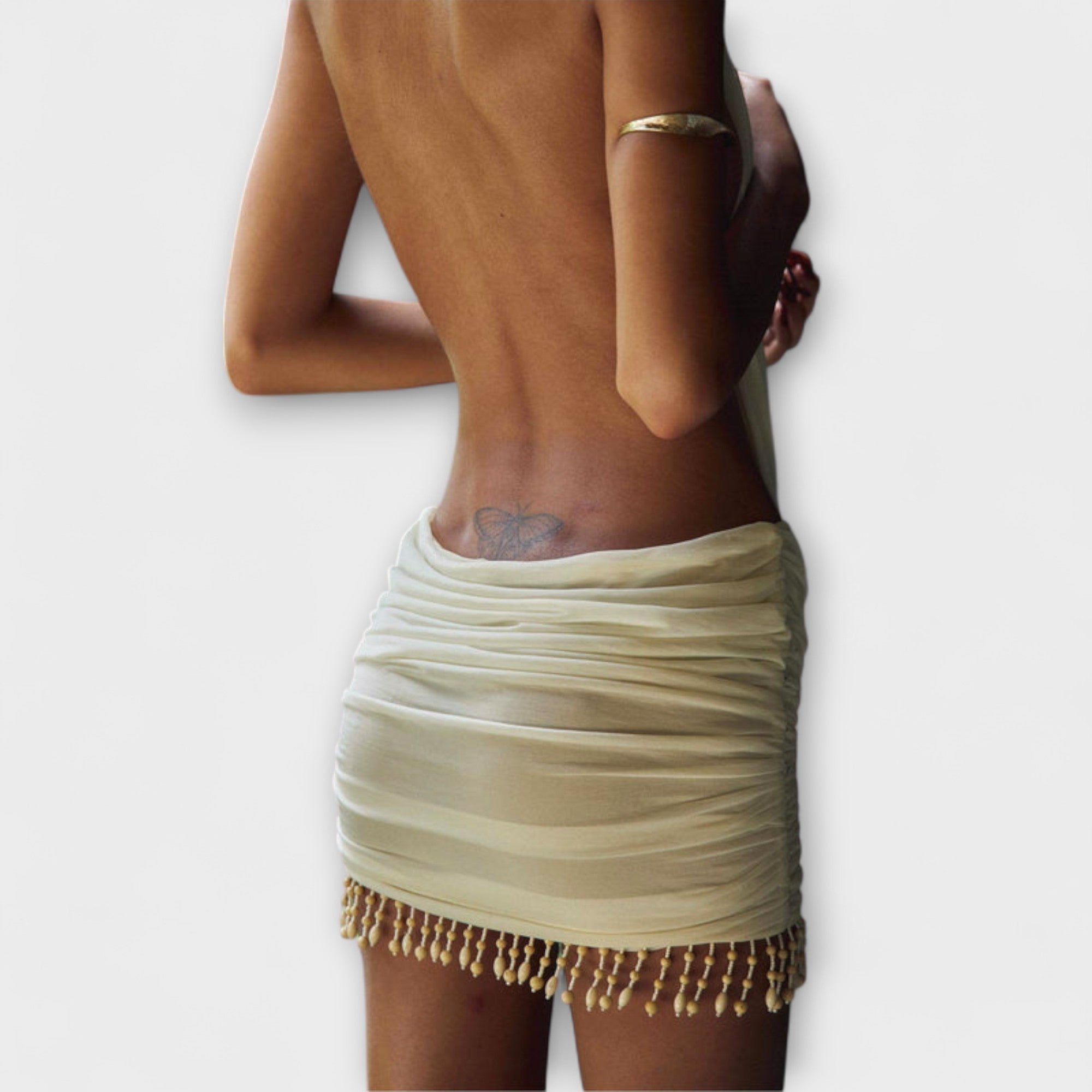 Kylie - Minidress in morbido tessuto