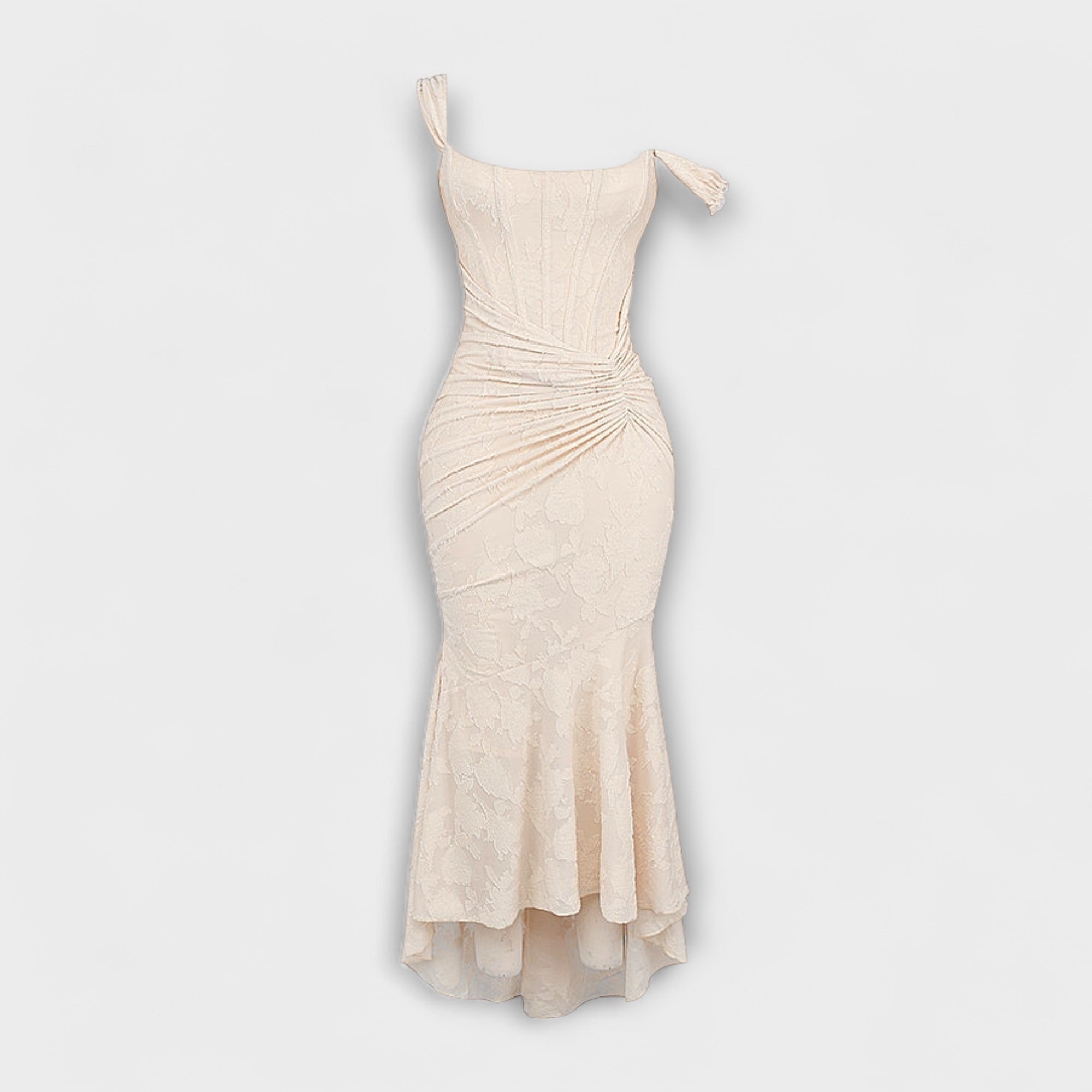 Renske - Abito lungo con corsetto elegante e raffinato