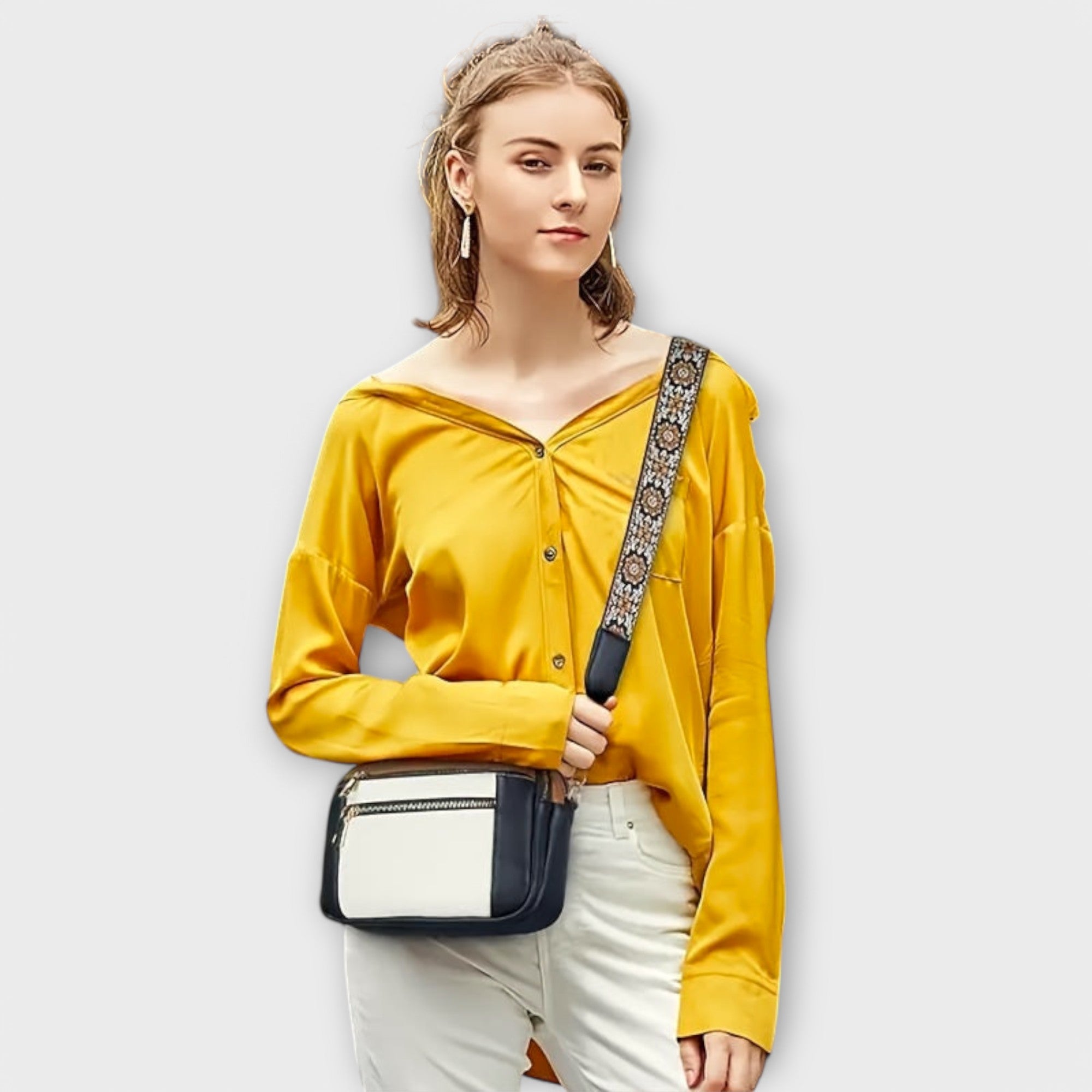 Aurellia. - Borsa a tracolla in pelle vegana