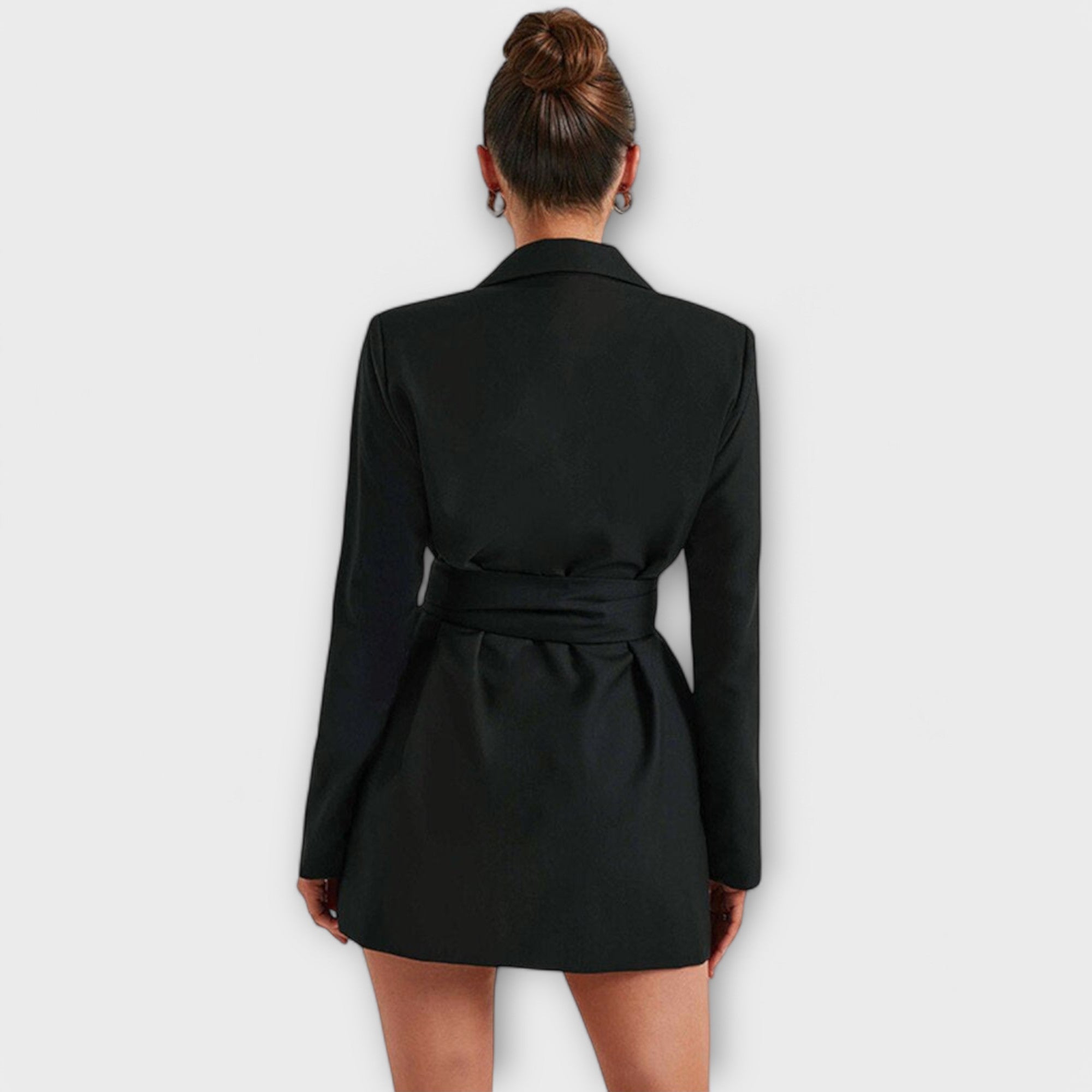 Abito blazer con scollatura a V