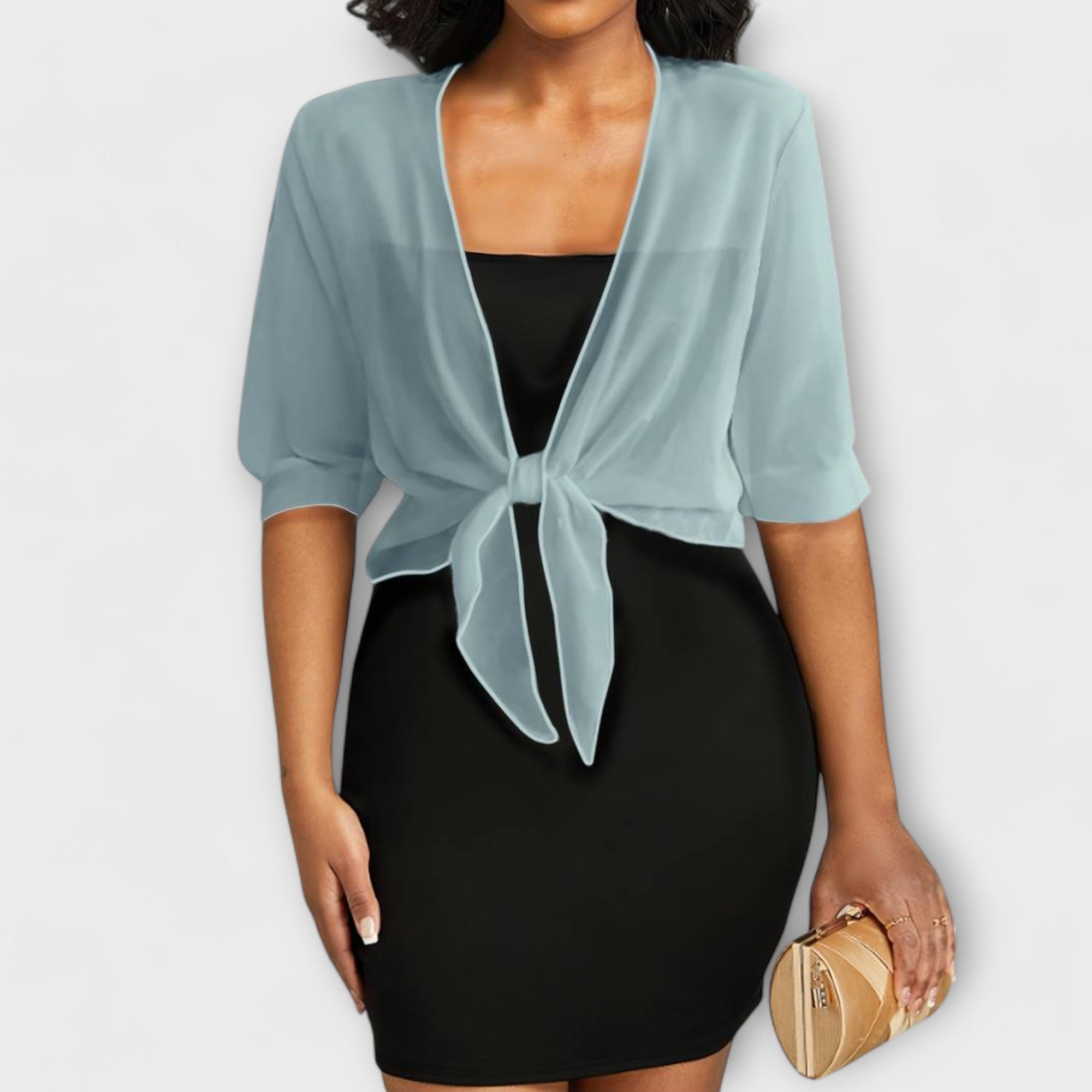 Olivia - Blusa con apertura frontale
