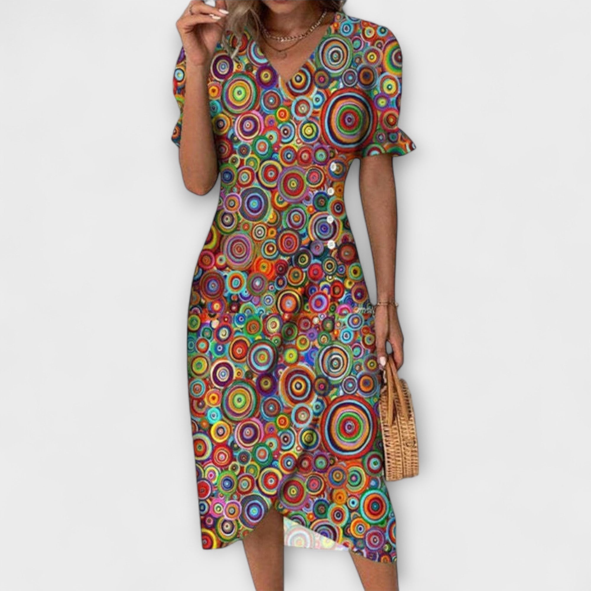 Leda - Elegante & Comodo Vestito Estivo