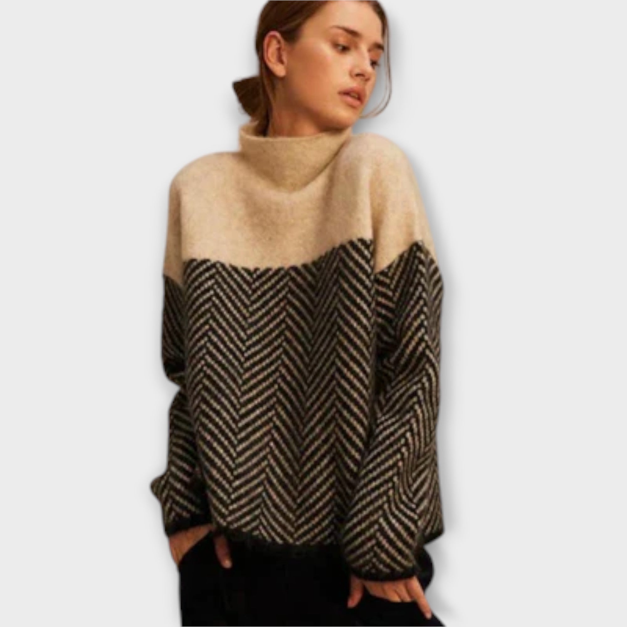 Maeve - Maglione a collo alto morbido