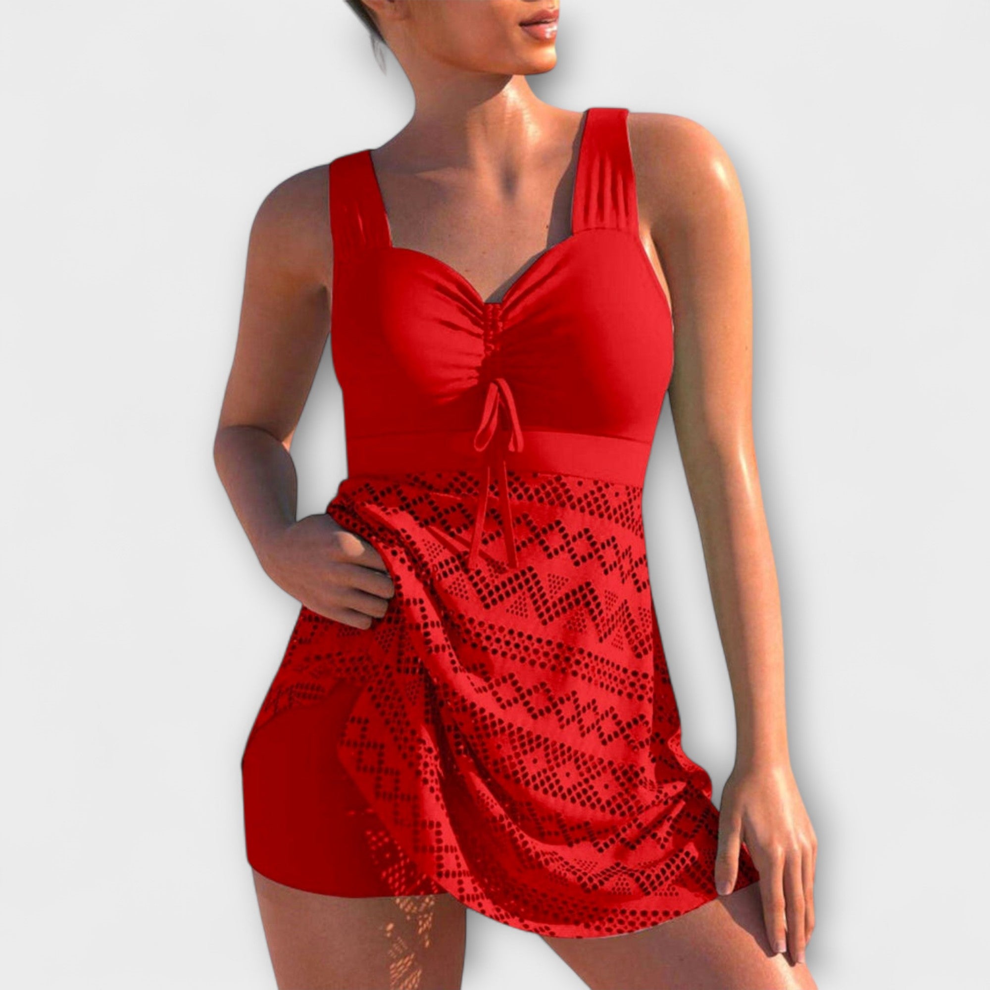Isabella - Costume da bagno a due pezzi con gonna