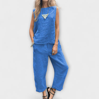 Jennifer - Outfit in Cotone e Lino Relax