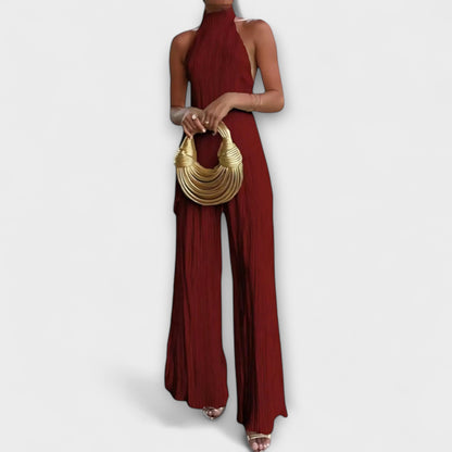 Pilarica - Elegante set plissettato asimmetrico
