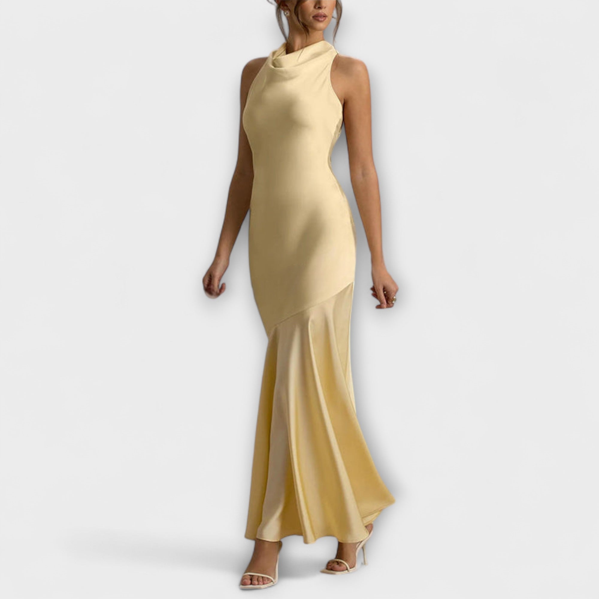 Lennon - Elegante Maxikleid in Satin