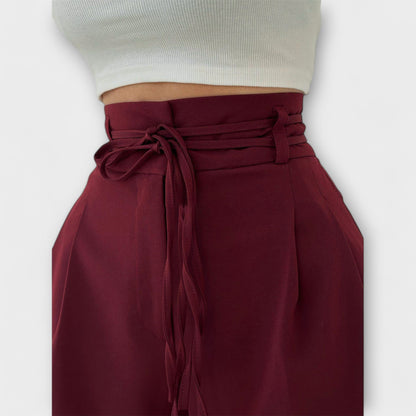 Jill - Pantaloni casual con lacci