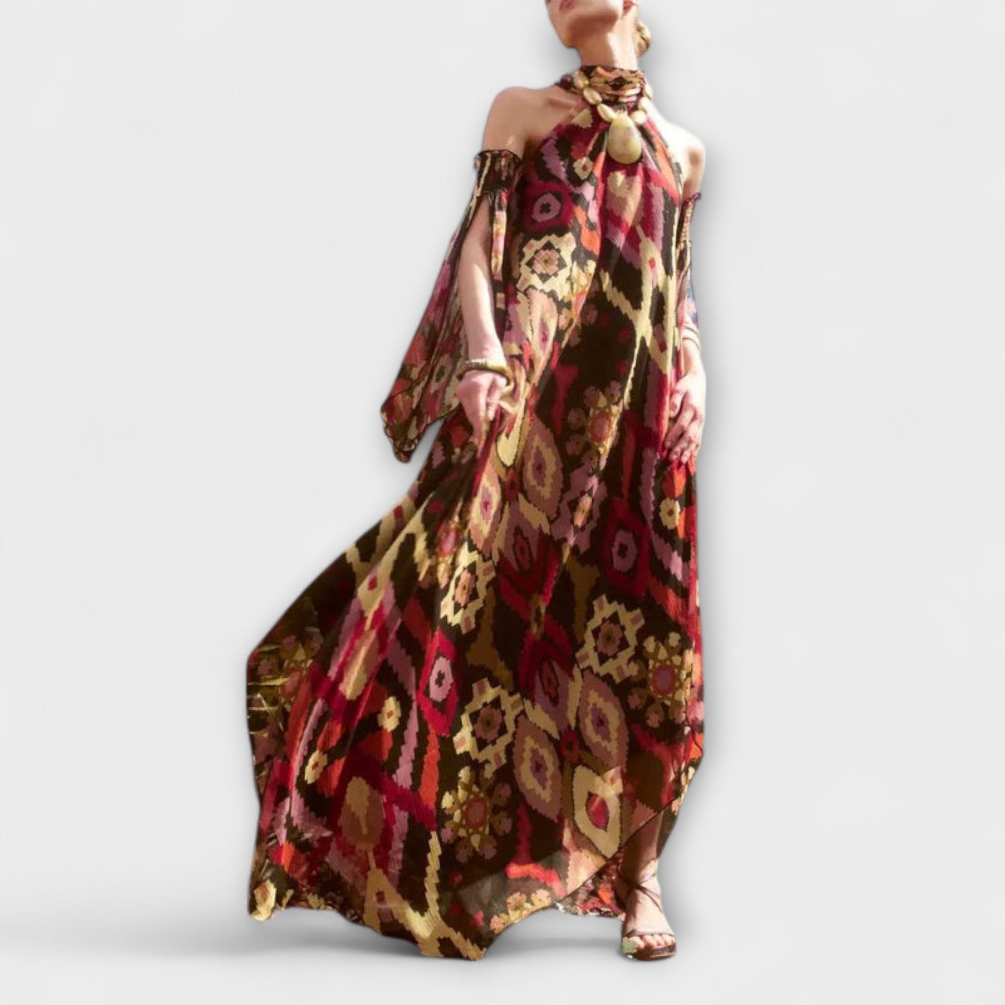 Monroe - Maxidress ispirato al bohemien