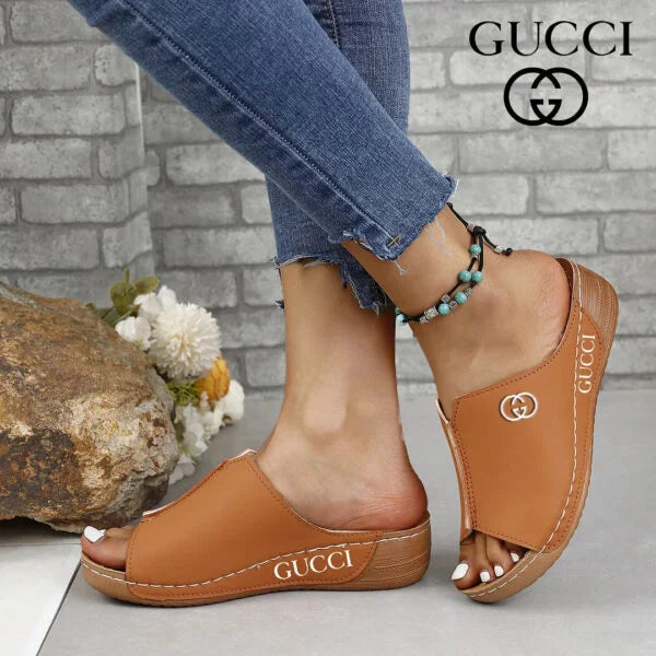 ᏀՍCCCII – Sandali di Lusso per Donna con Logo Iconico