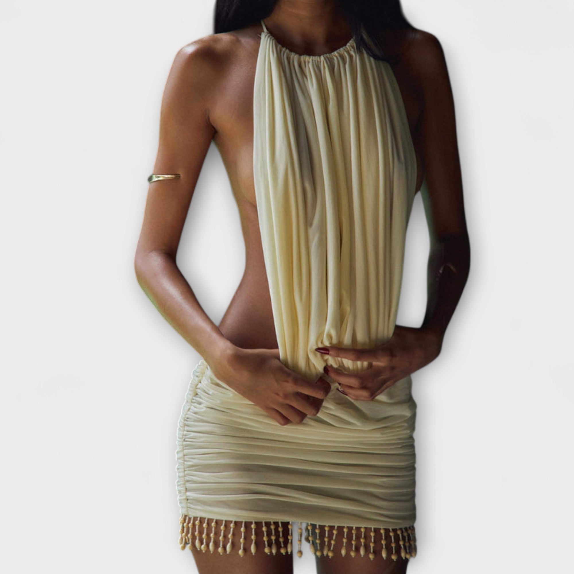 Kylie - Minidress in morbido tessuto