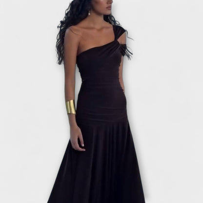 Margot - Vestito Maxy Off-Shoulder