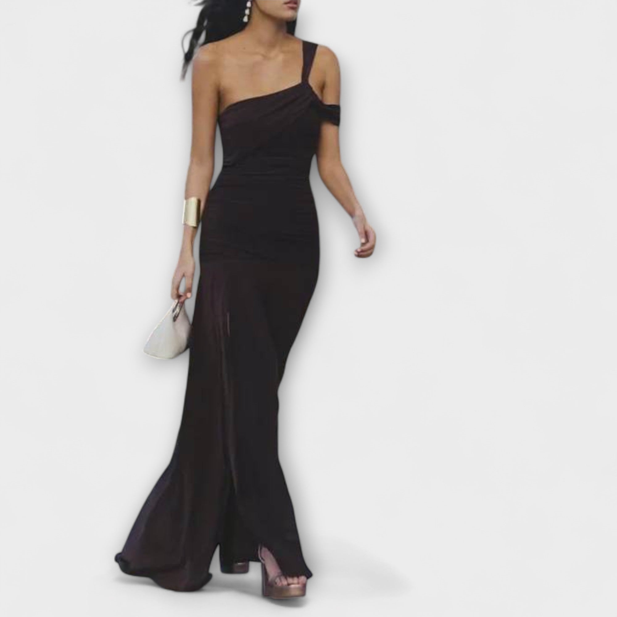 Margot - Vestito Maxy Off-Shoulder