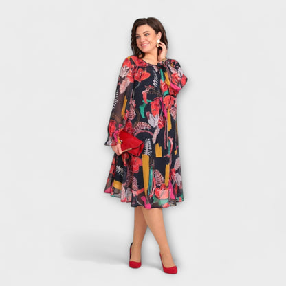 Caroline - Abito elegante in taglie forti per il massimo comfort
