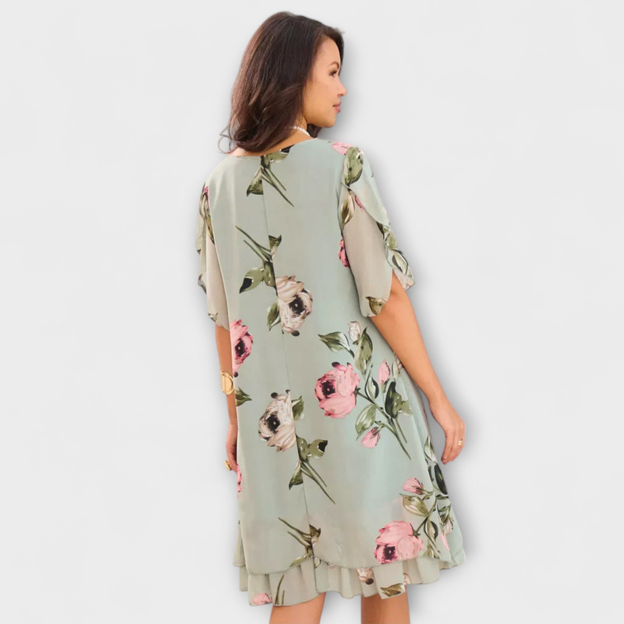 Melin - Elegante Abito in Chiffon