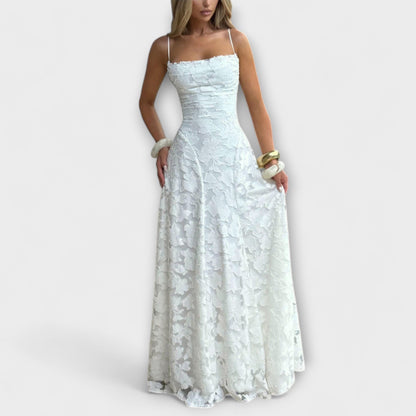 Emberly - Elegante Maxidress in Jacquard