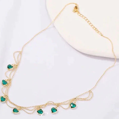 Collana a forma di cuore