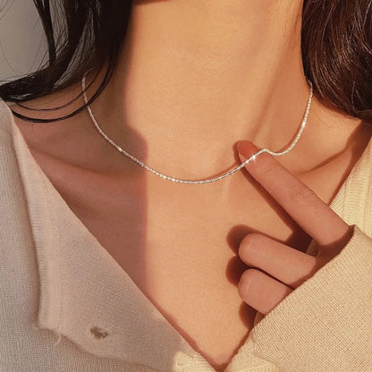 Collana Elegance-Clavicola