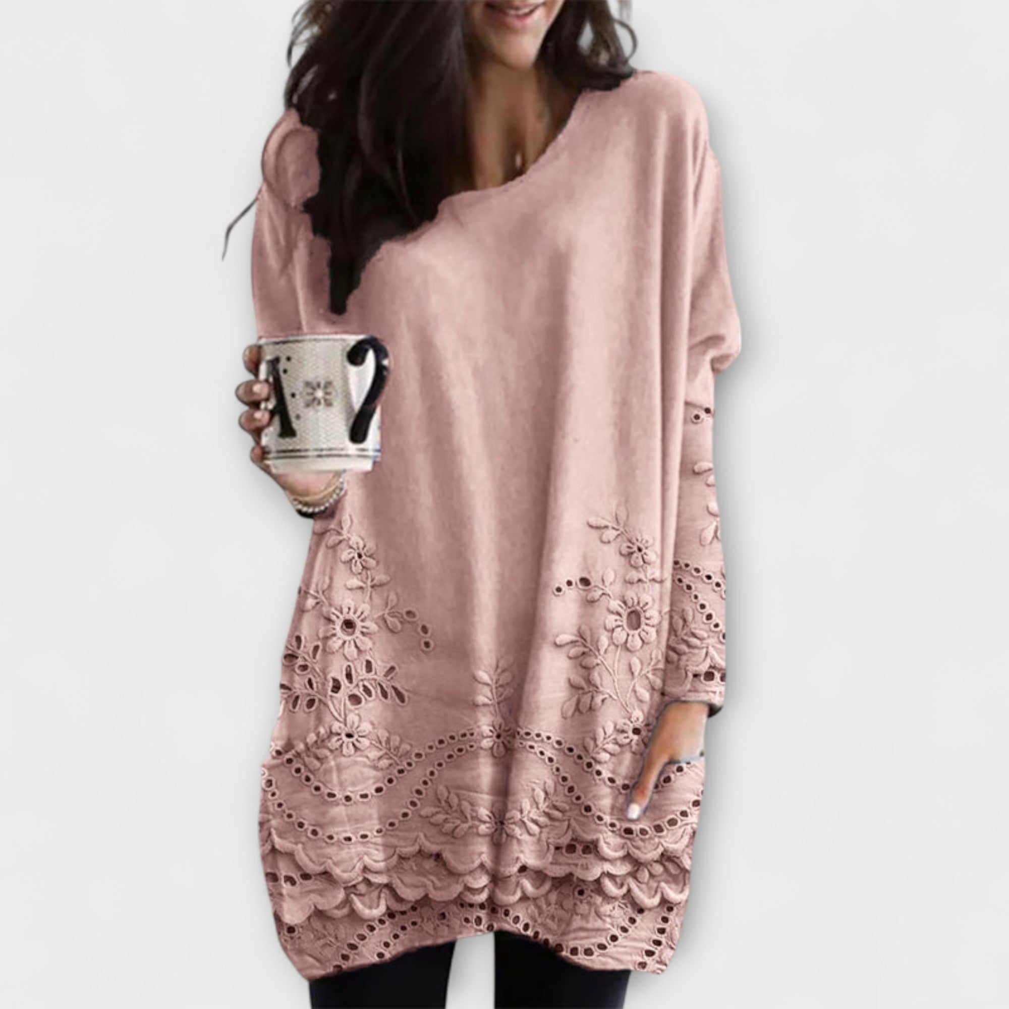 Riley – Maglione Stampato Con Ricamo