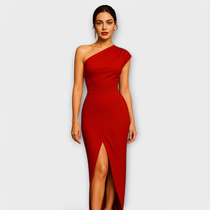 Abito da sera asimmetrico elegante