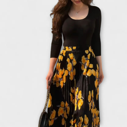 Violette - Gonna a pieghe e top coordinato