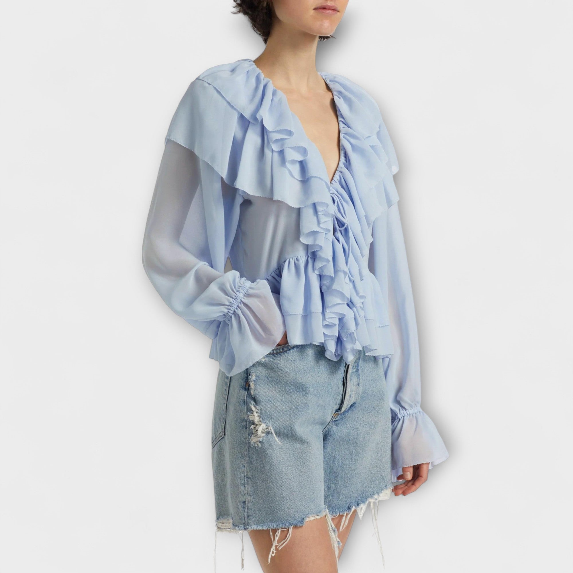 Martha - Blusa con Rouches Soraya