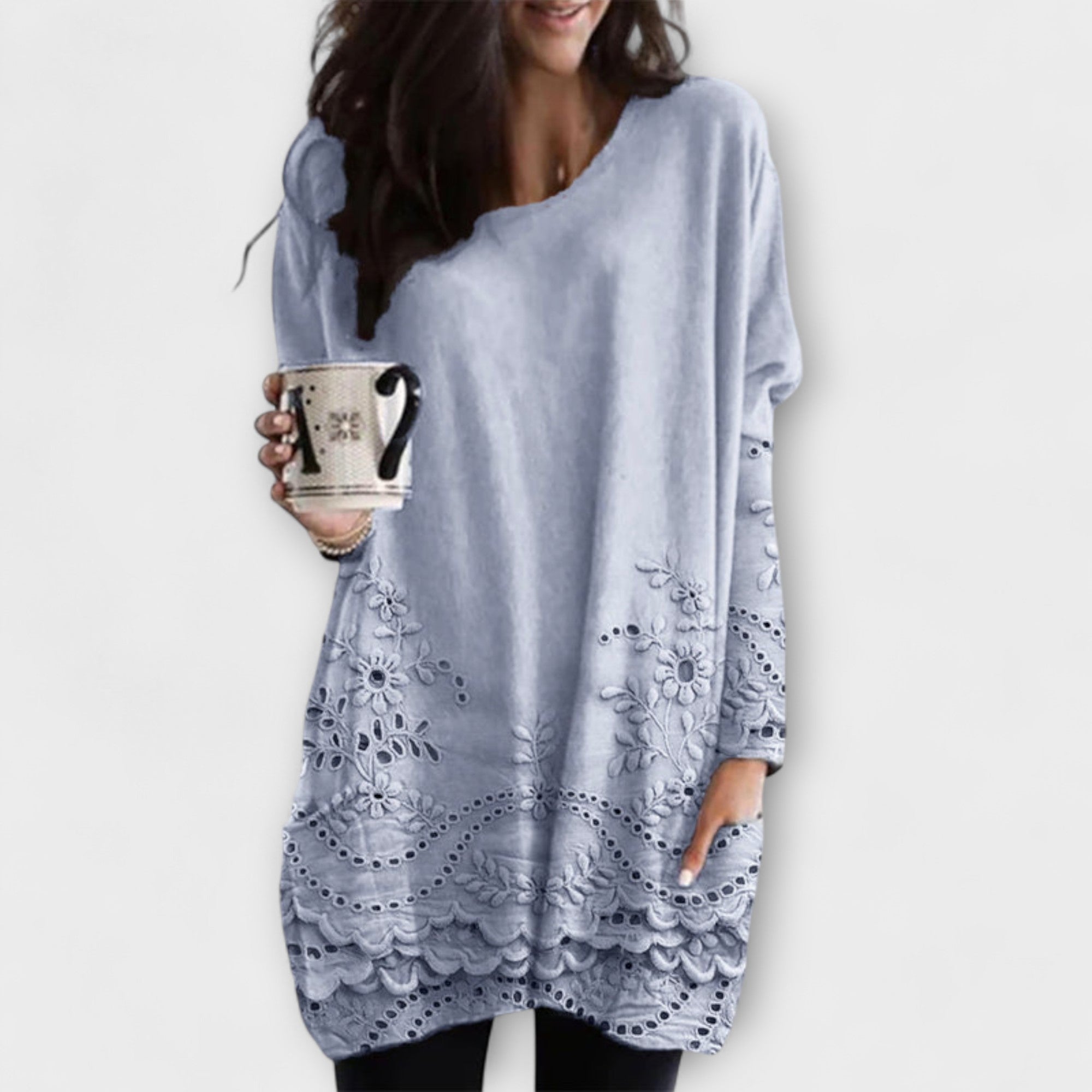 Riley – Maglione Stampato Con Ricamo