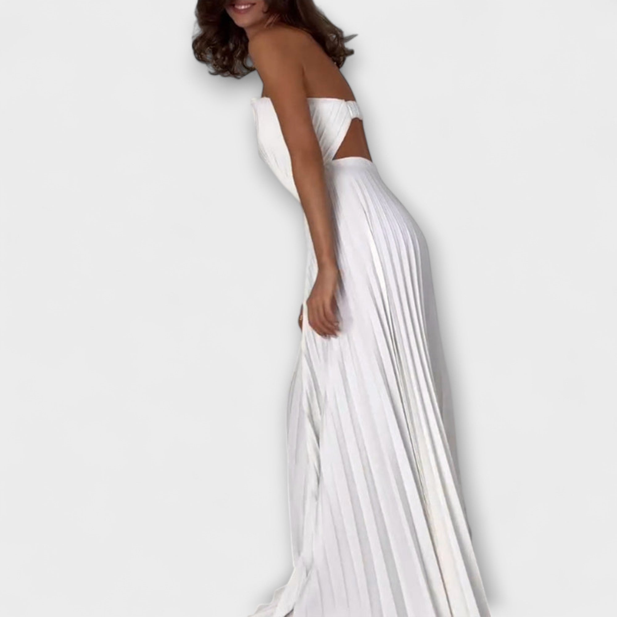 Athena - Elegante Vestito a Falde