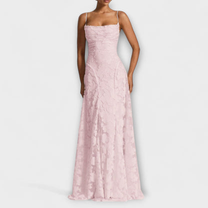 Emberly - Elegante Abito Maxy in Jacquard