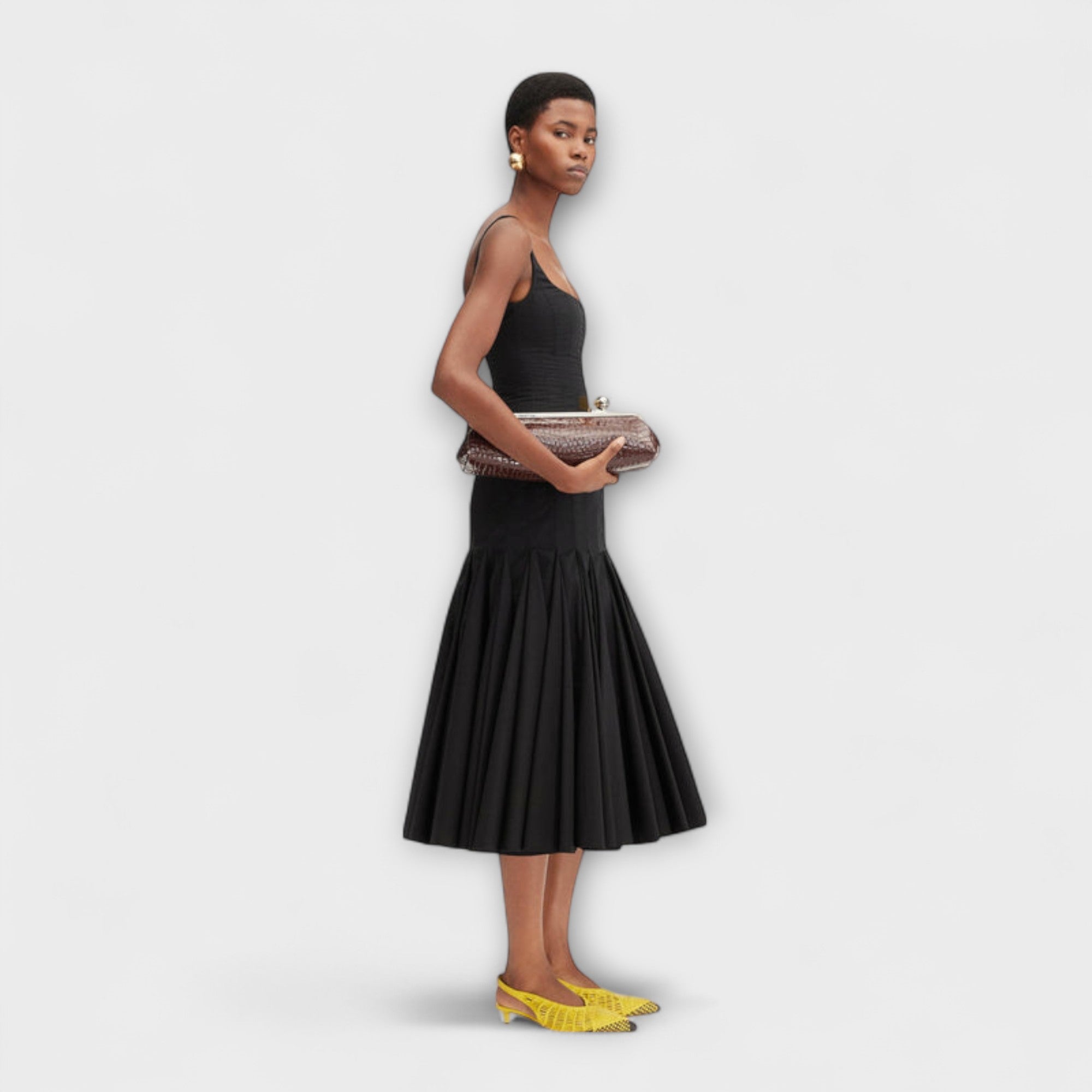 Cassie - Abito midi ispirato all'agave