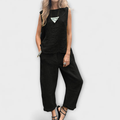 Jennifer - Outfit in Cotone e Lino Relax