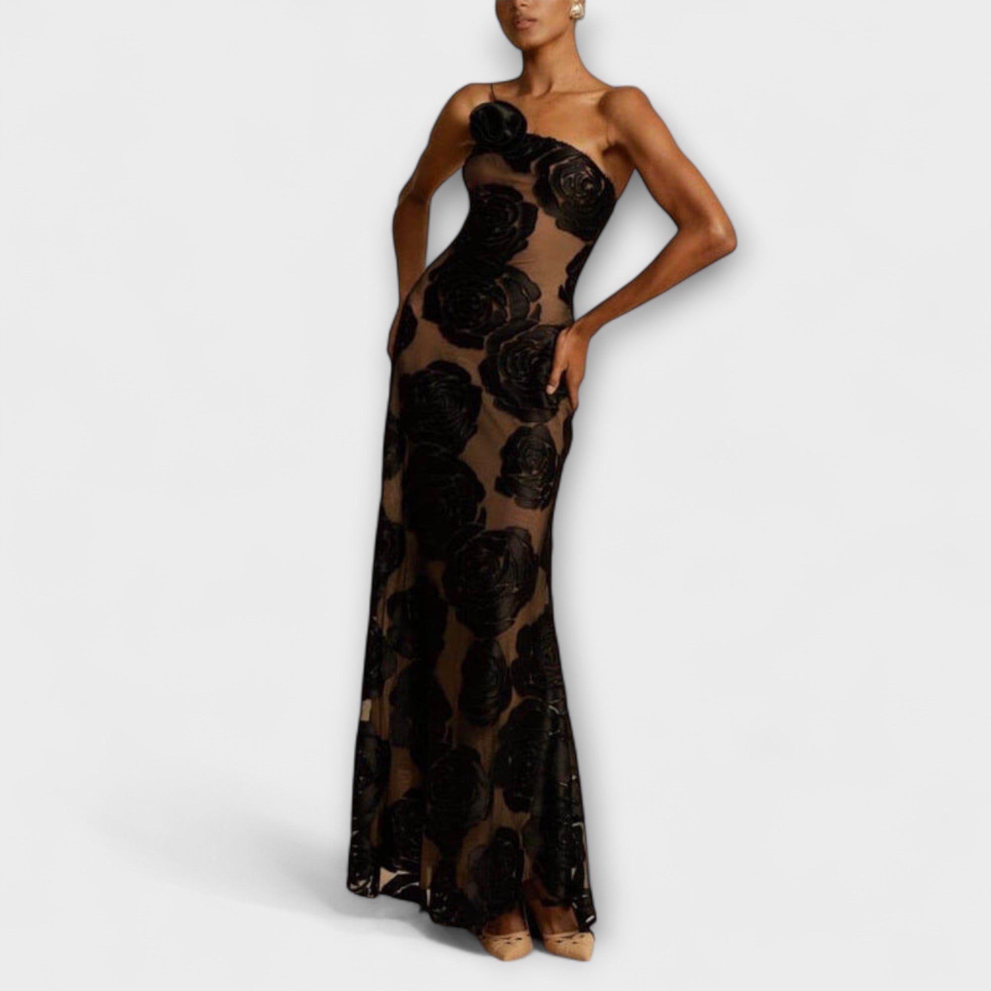 Sara - Abito Maxy Floreale