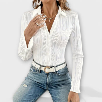 Natalie - Blusa a maniche lunghe