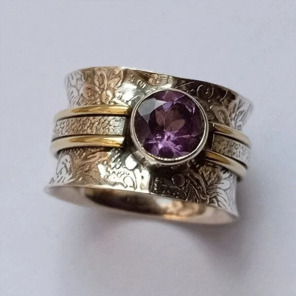 Anello da Meditazione in Cristallo Bohemien