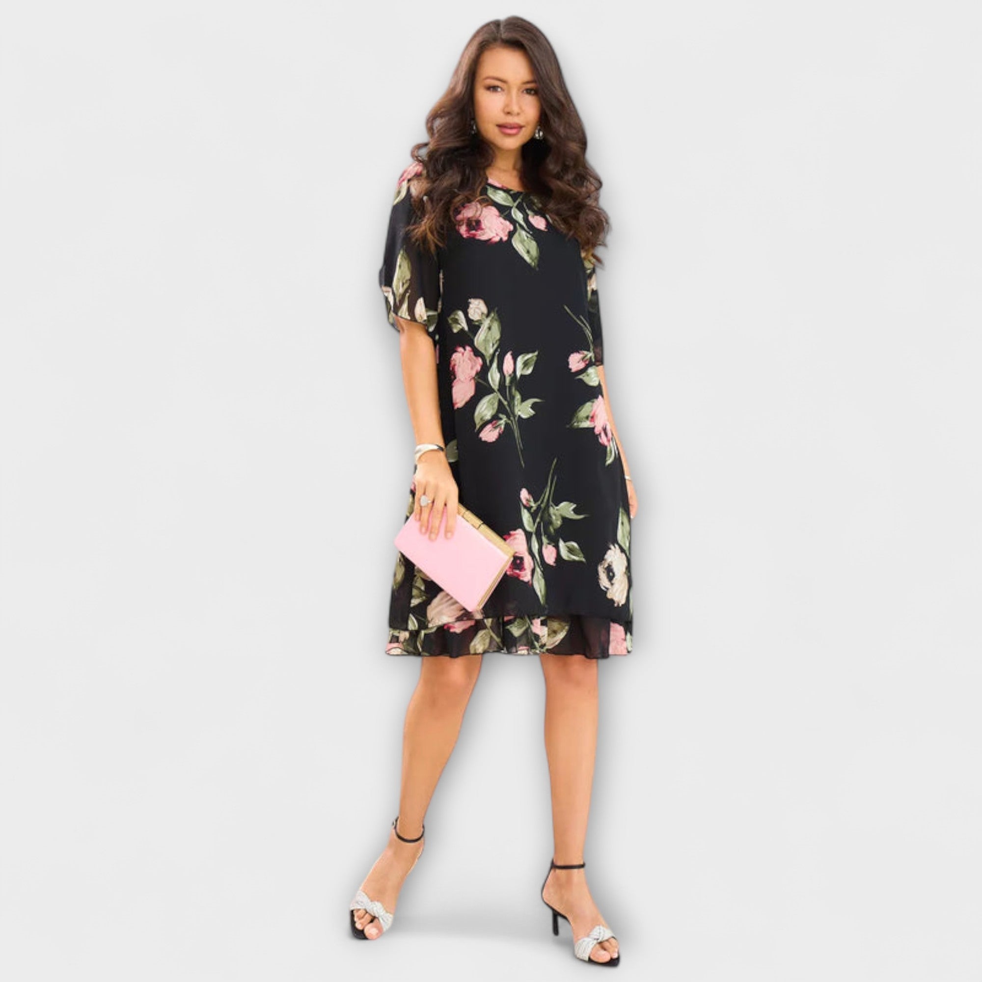 Melin - Elegante Abito in Chiffon