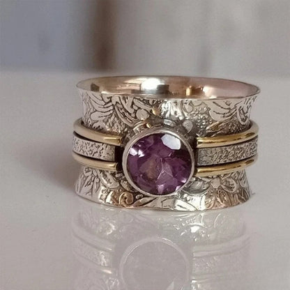Anello da Meditazione in Cristallo Bohemien
