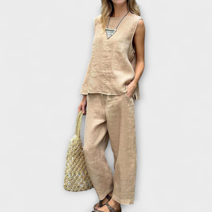 Jennifer - Outfit in Cotone e Lino Relax