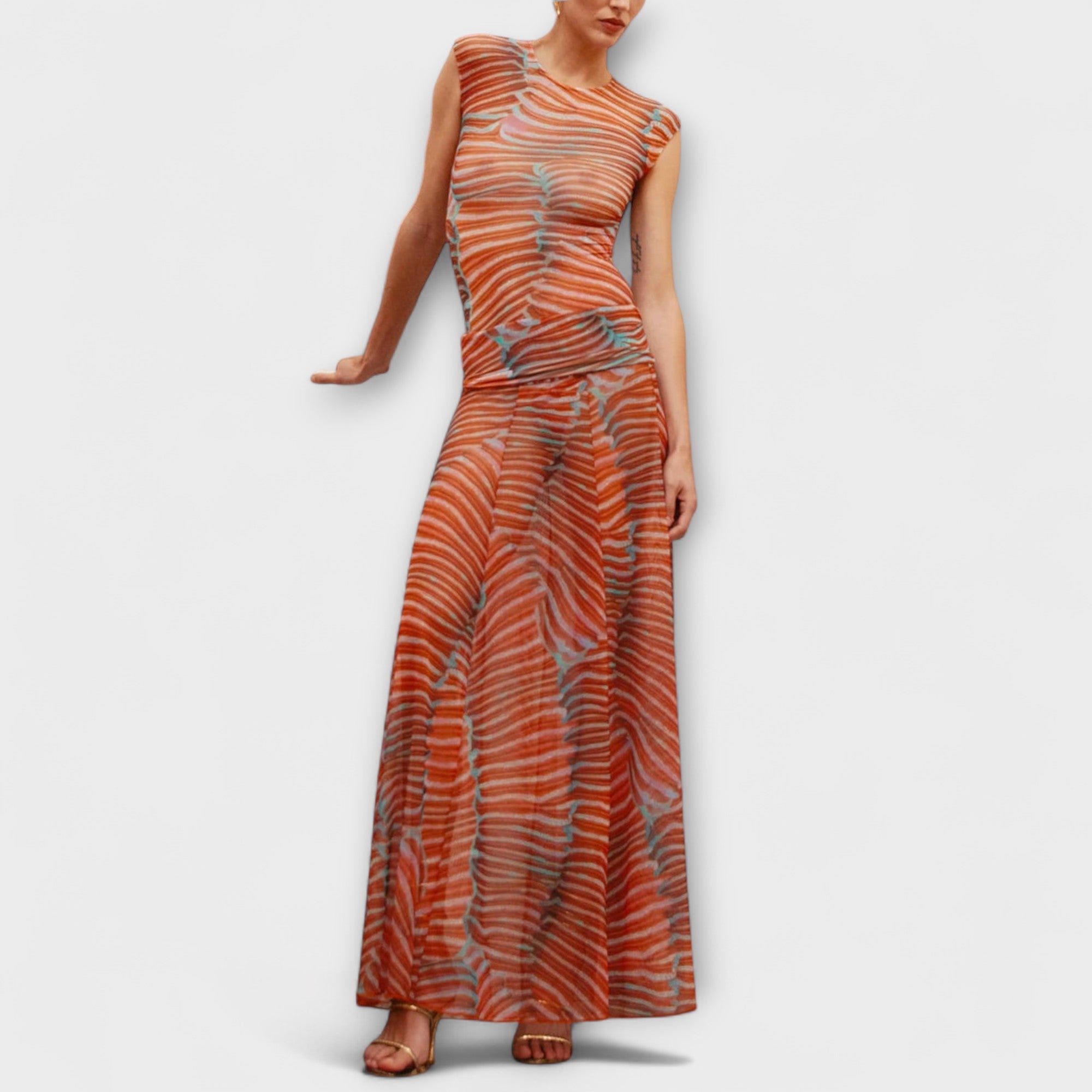 Phoenix - Body in Mesh con Onde Lucenti