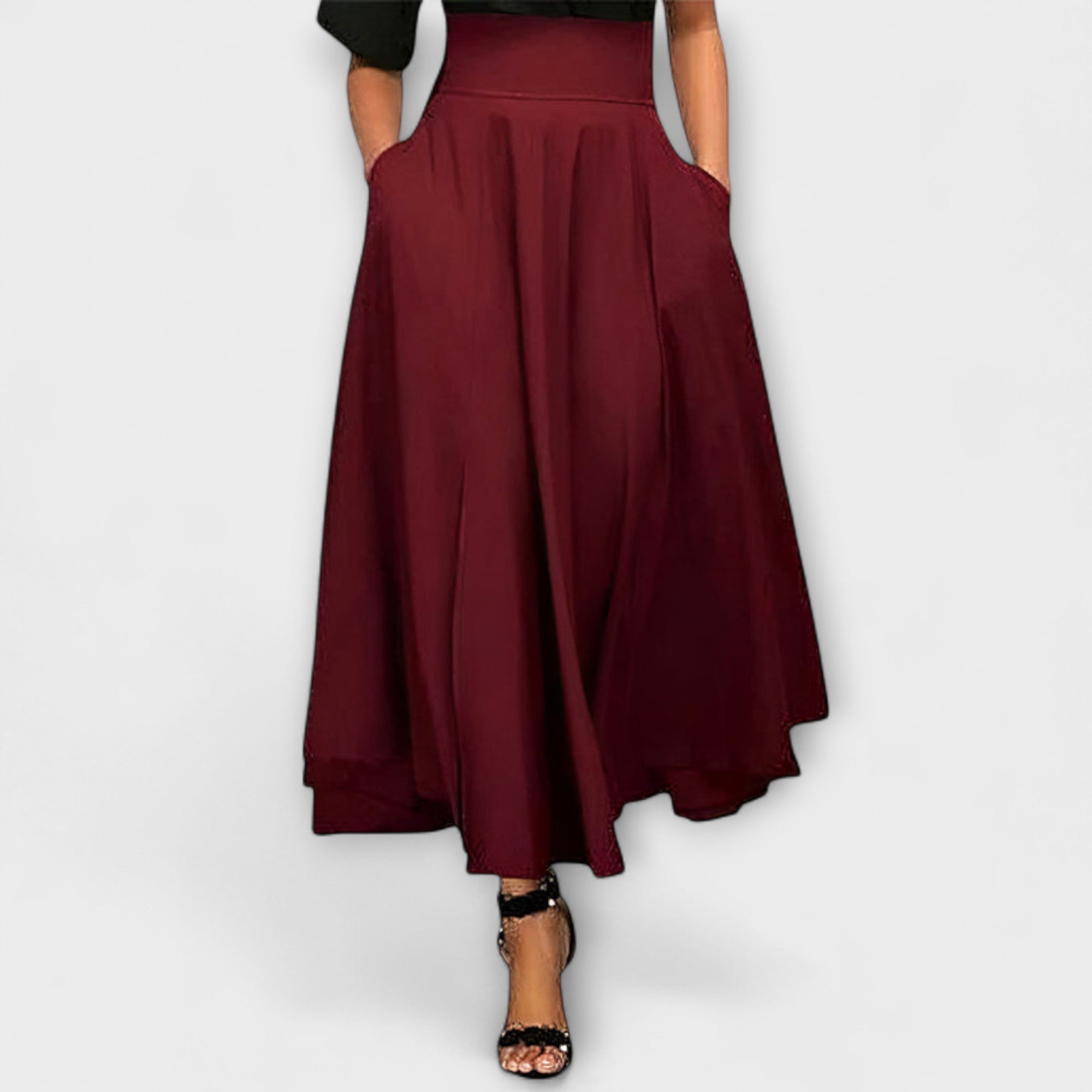 Luitgard - Elegante Maxi-Gonna in Stile Chic