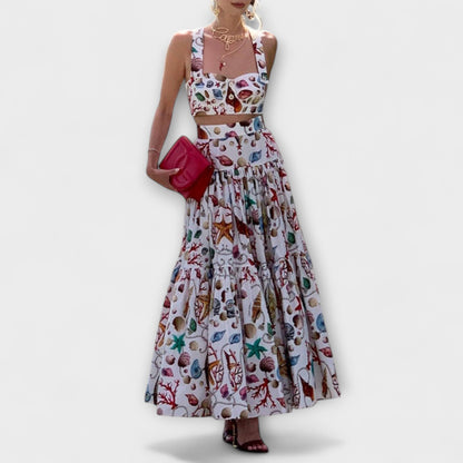 Heather - Elegante completo a due pezzi