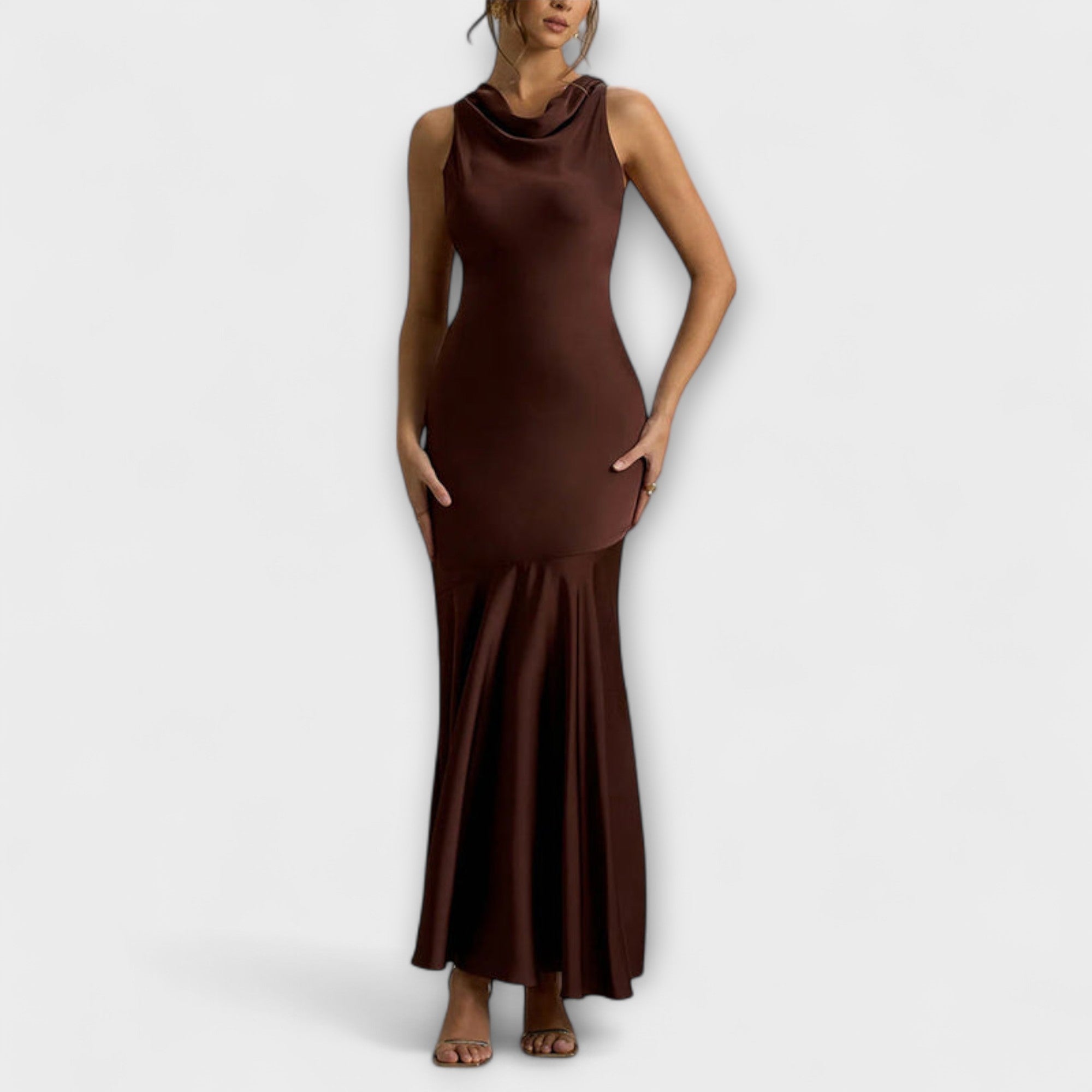 Lennon - Elegante Maxikleid in Satin