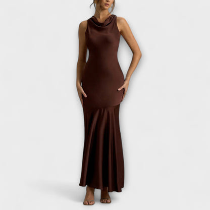 Lennon - Elegante Maxikleid in Satin