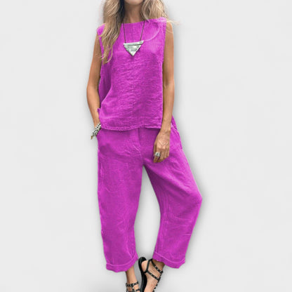 Jennifer - Outfit in Cotone e Lino Relax