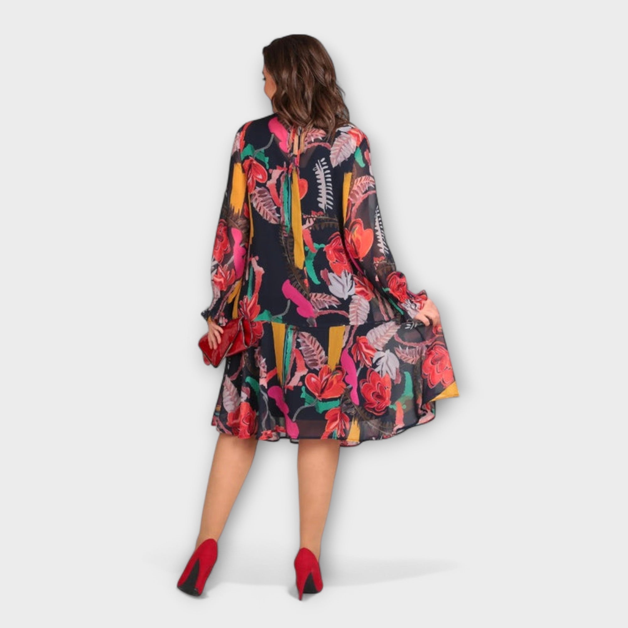 Caroline - Abito elegante in taglie forti per il massimo comfort