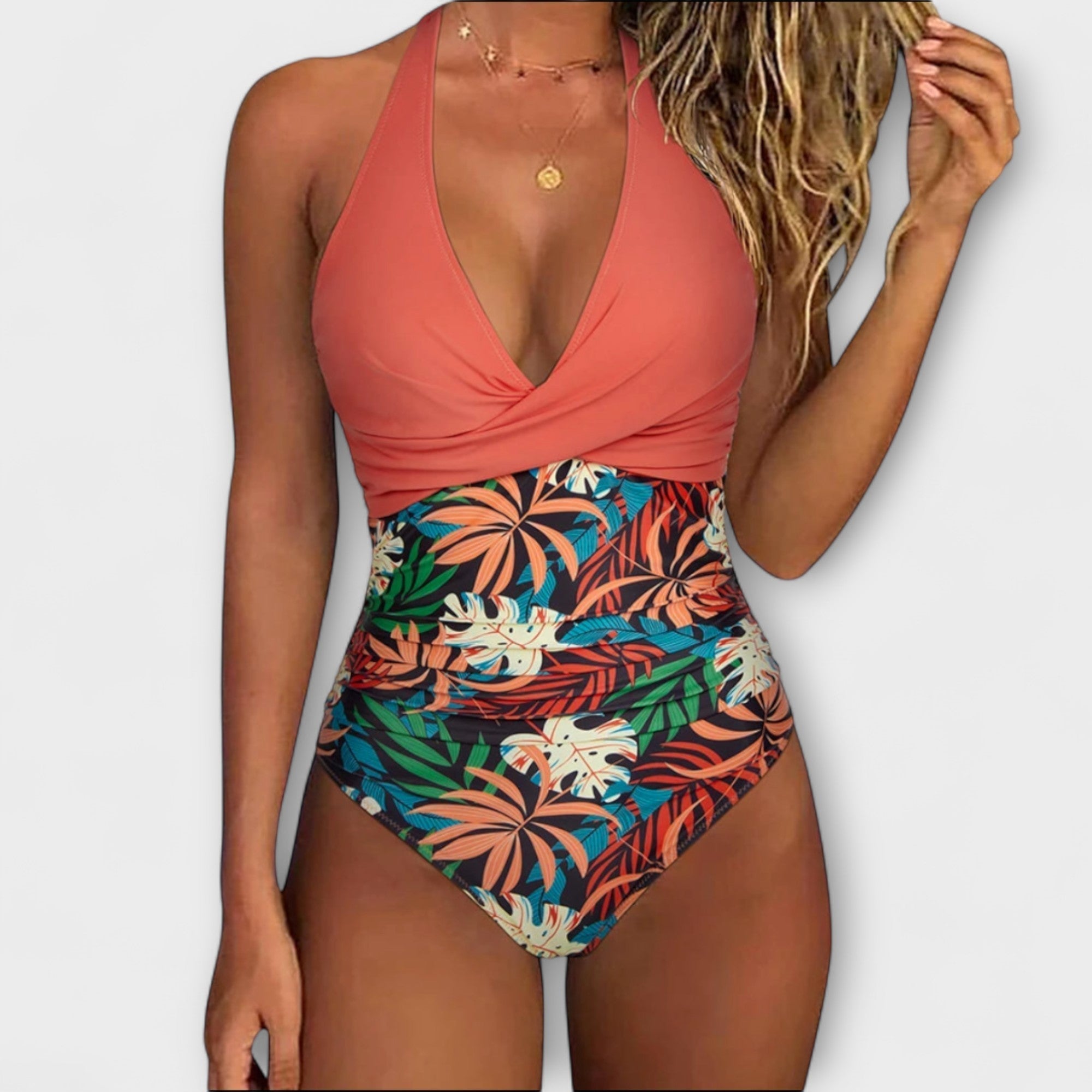 Firenze - Costumi da bagno eleganti per donne con scollatura a V