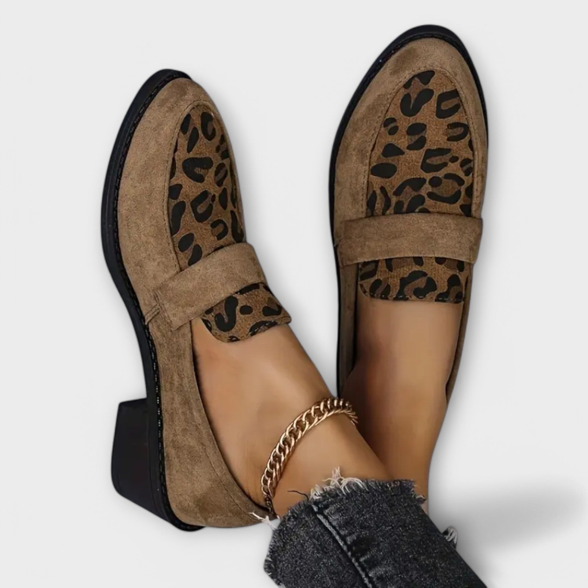 Karla - Eleganti scarpe da donna con motivo leopardato
