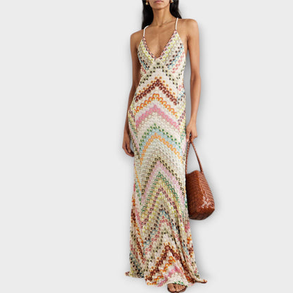 Remi - Maxibito con motivo a zigzag colorato Missoni