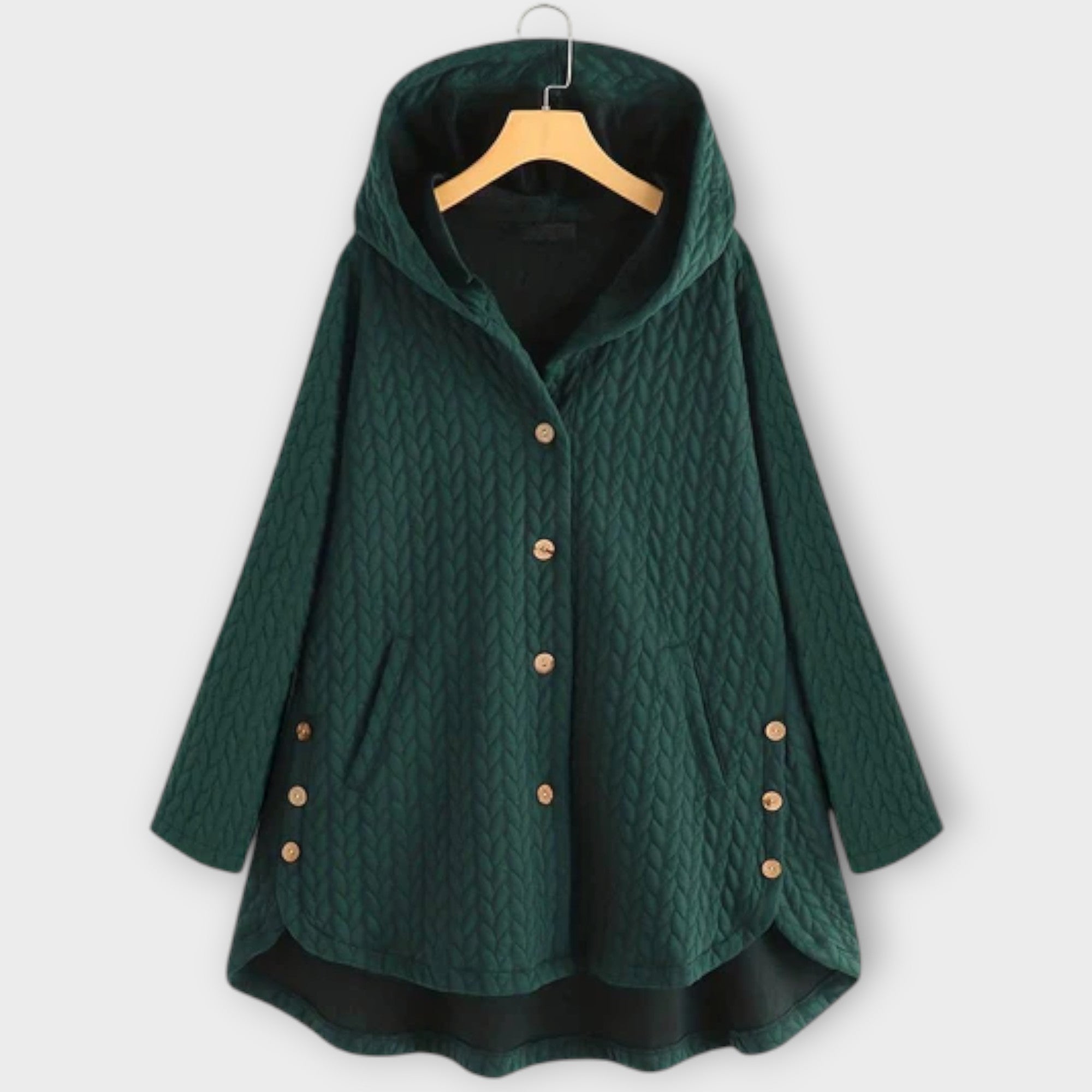 Leslie - Giacca Button-Up Calda
