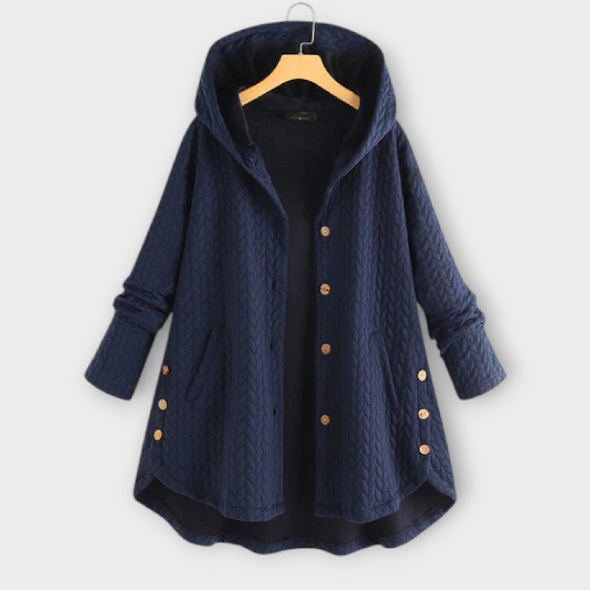 Leslie - Giacca Button-Up Calda