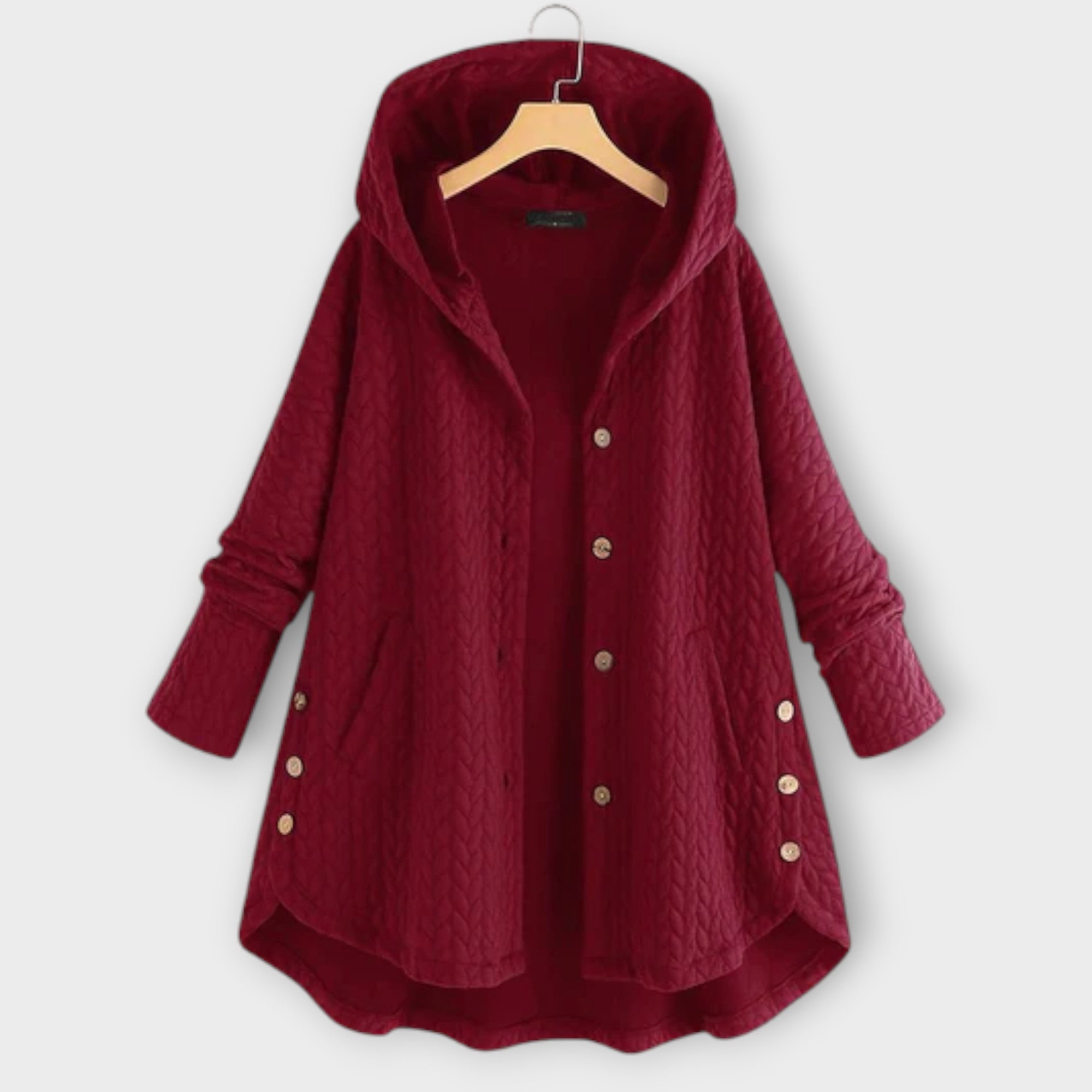 Leslie - Giacca Button-Up Calda